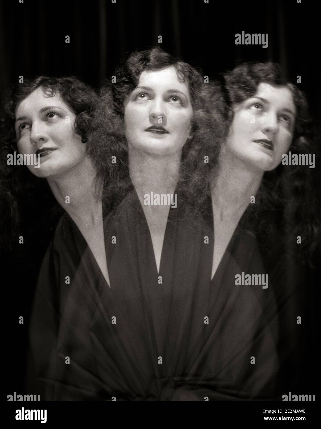 1920s woman face hi-res stock photography and images - Alamy