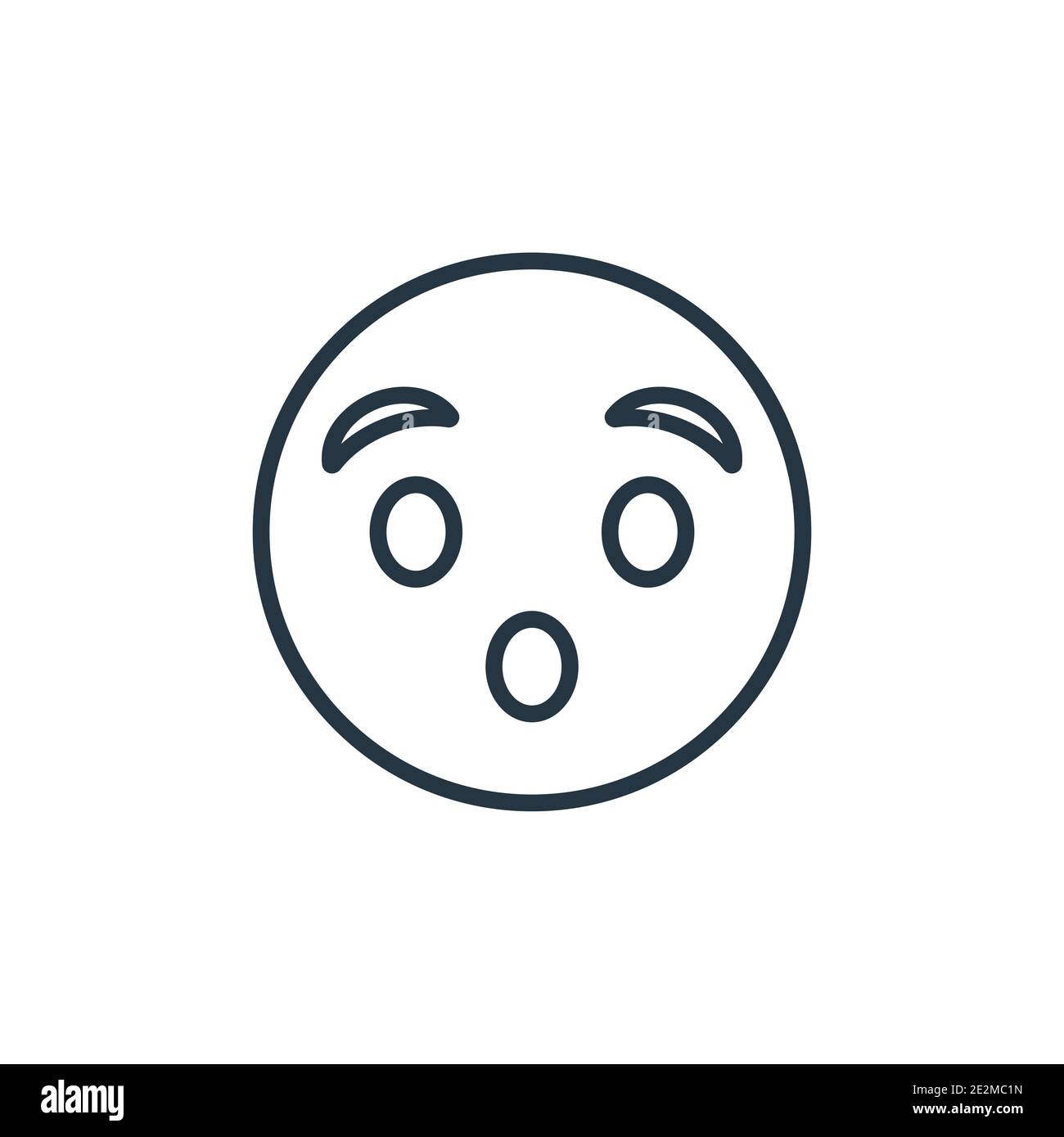 Free Vector  Hand drawn shocked emoji illustration