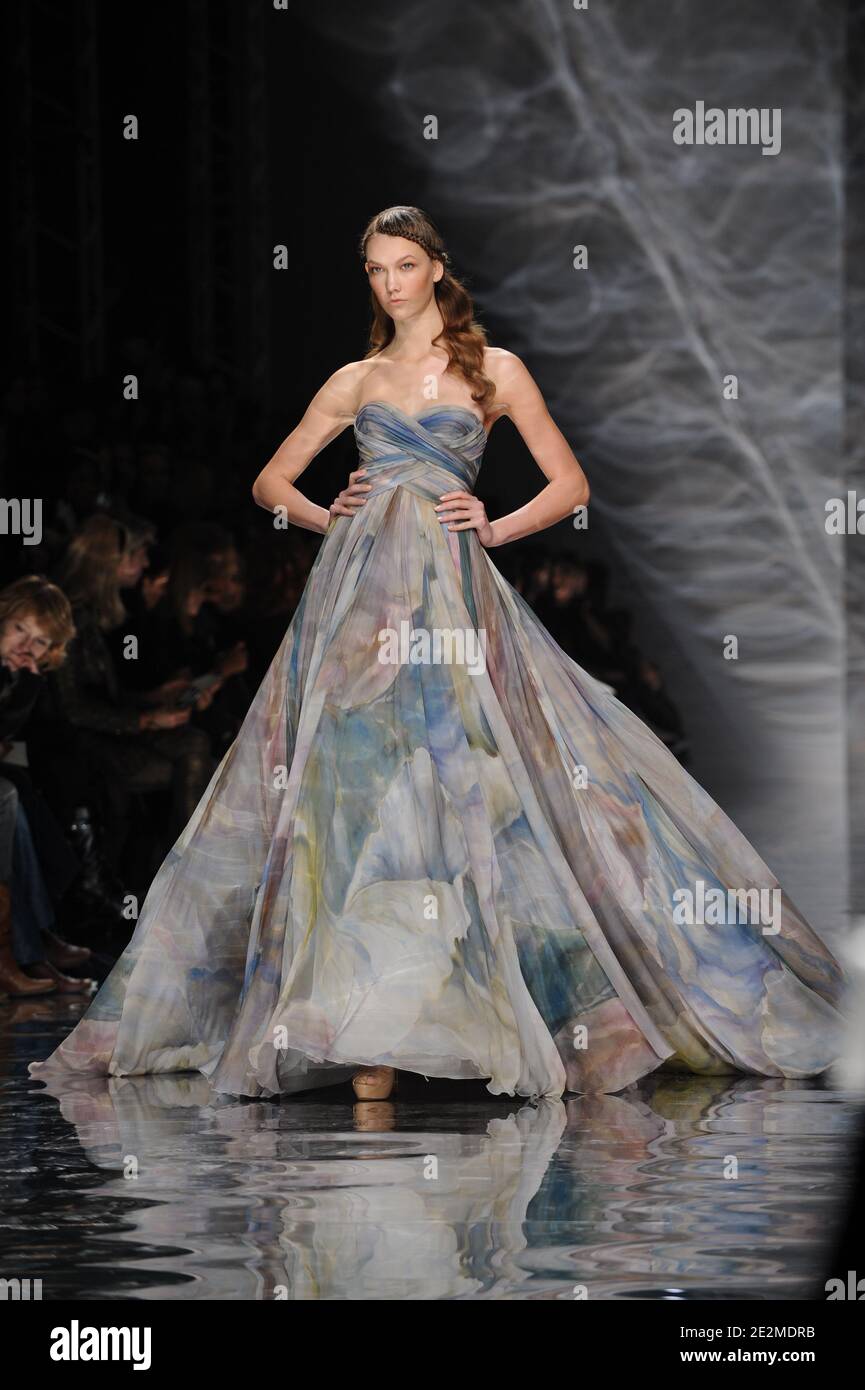 karlie kloss project runway paris dress RUNWAY MOMENT