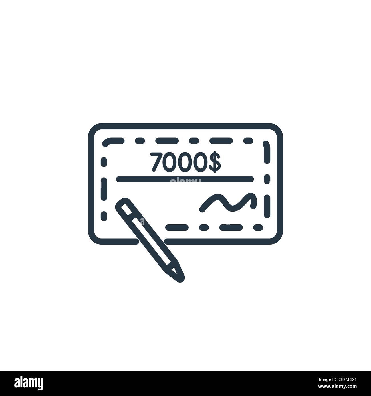 Chequebook vector vectors hi-res stock photography and images - Alamy