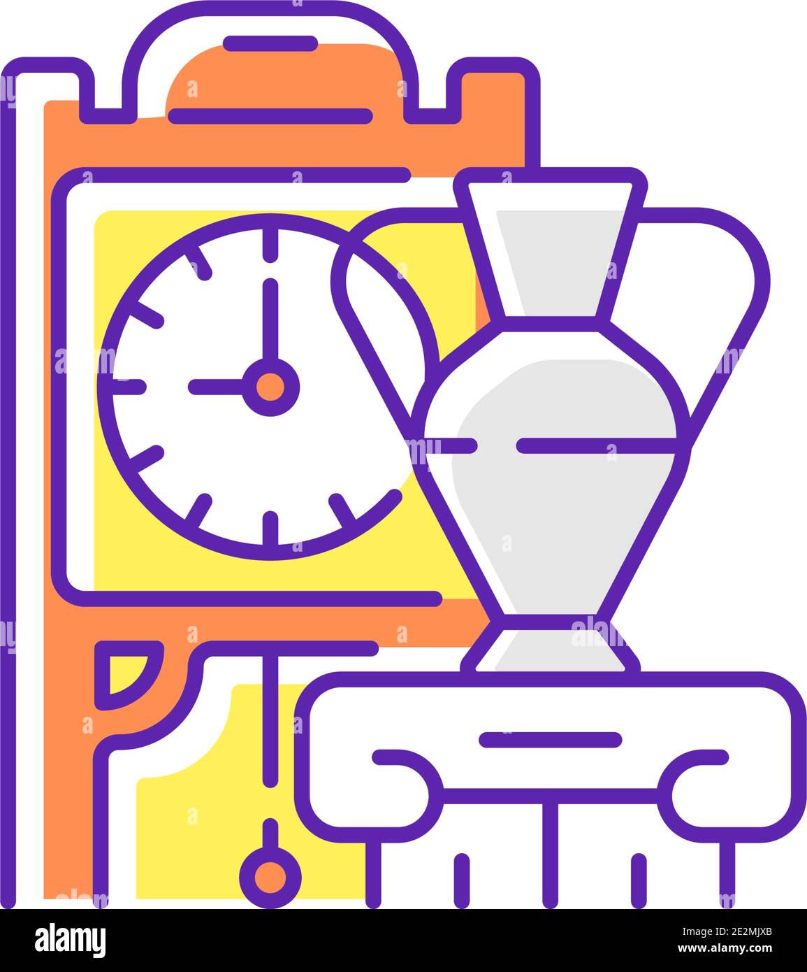 Antiques RGB color icon Stock Vector Image & Art - Alamy
