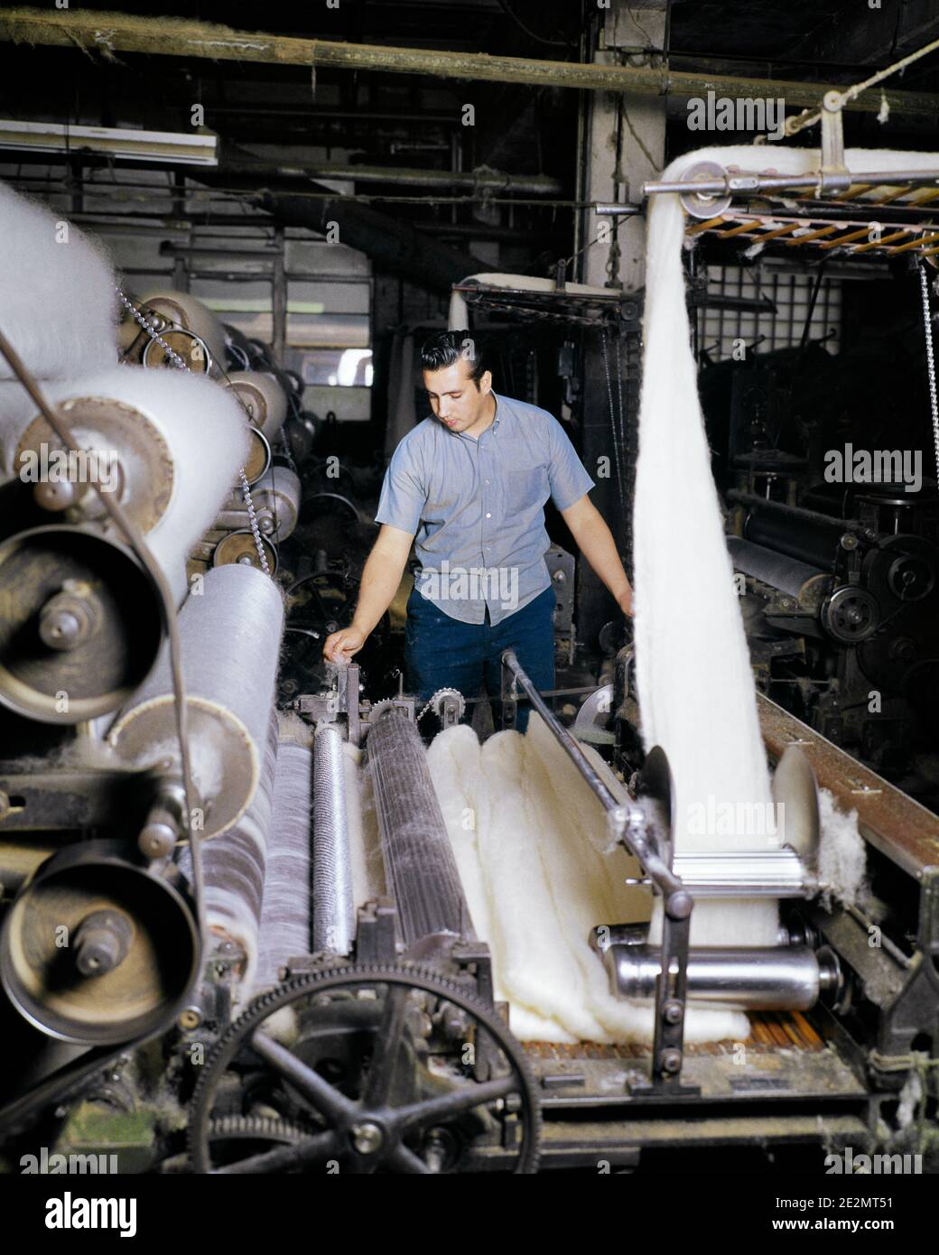 Carding machine hires stock photography and images Alamy