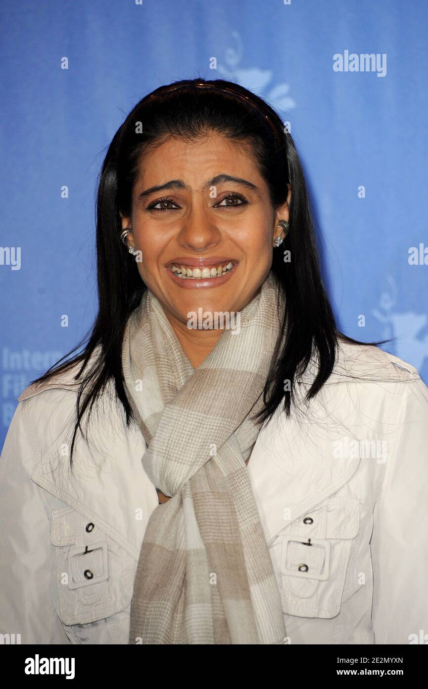 Kajol Devgan during a photocall for 'My name is Khan' as part of the 60th Berlin Film Festival at the Grand Hyatt Hotel in Berlin, Germany on February 12, 2010. Photo by Nicolas Briquet/ABACAPRESS.COM Stock Photo