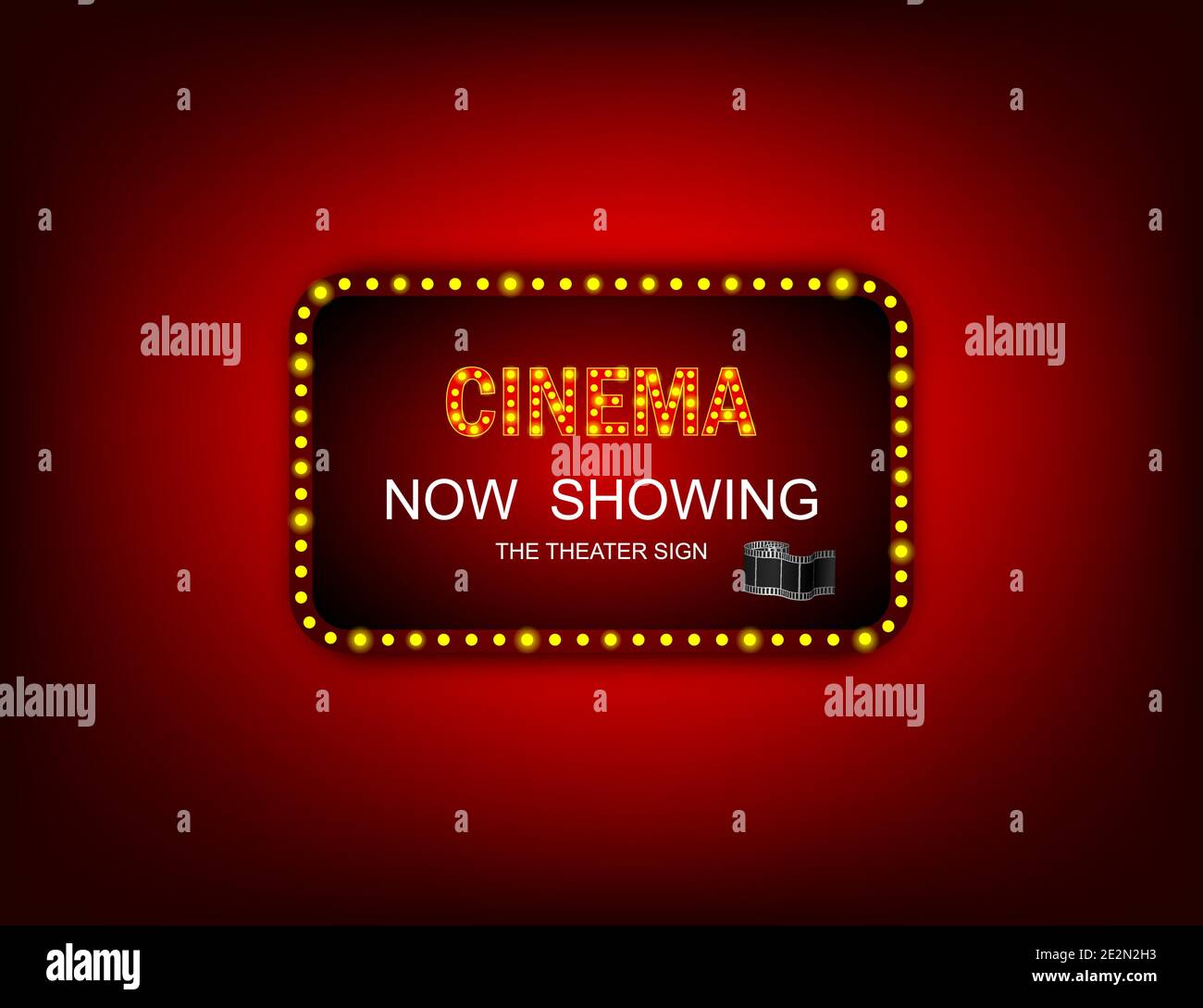 Now showing cinema sign hi-res stock photography and images - Alamy