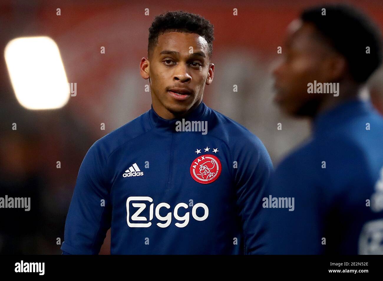 ENSCHEDE, NETHERLANDS - JANUARY 14: Jurrien Timber of Ajax during the Dutch  Eredivisie match between FC Twente and Ajax at Grolsch Veste on January 14  Stock Photo - Alamy