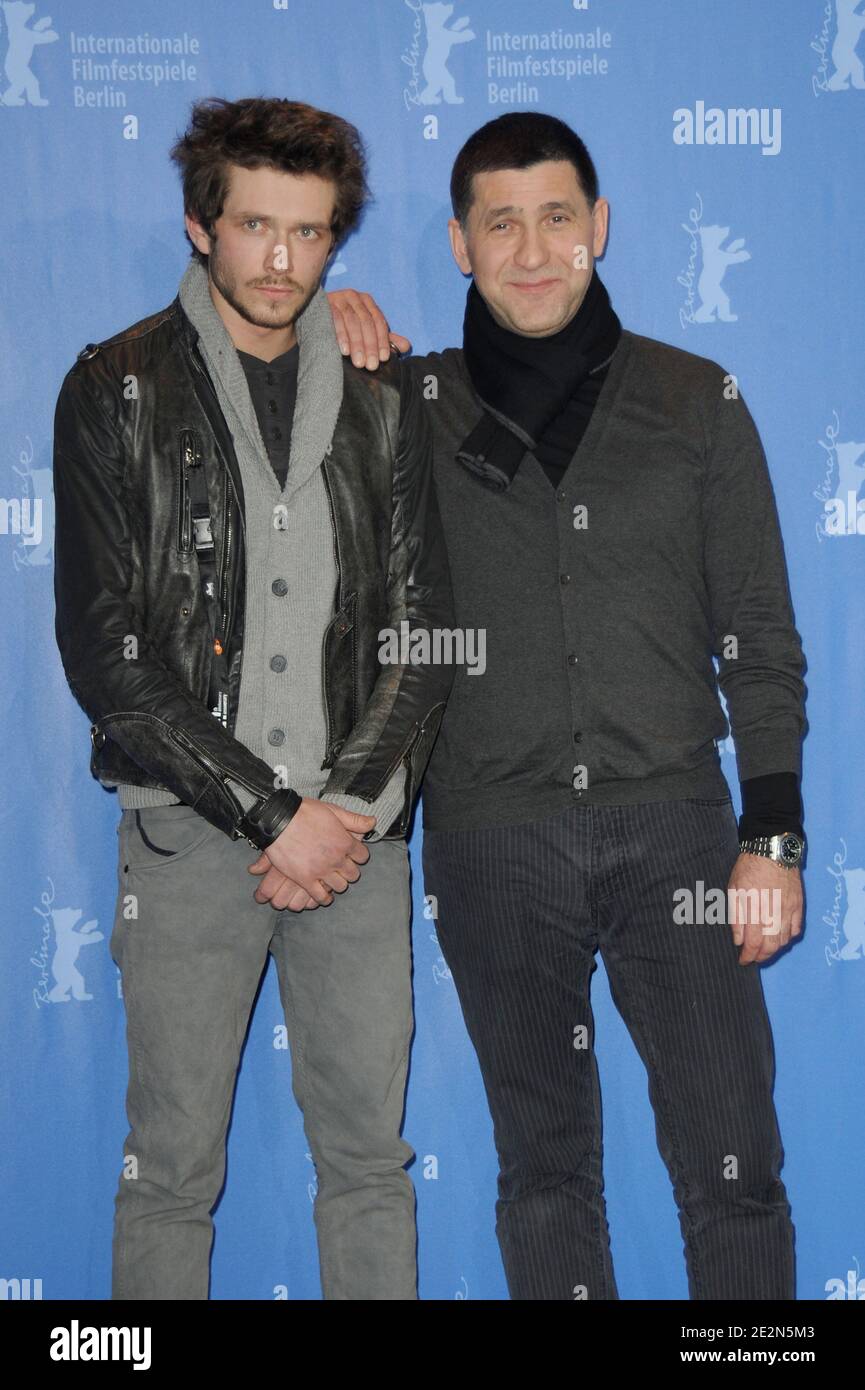 Grigory Dobrygin and Sergei Puskepalis during a photocall for 'How i ended this summer' as part of the 60th Berlin Film Festival at the Grand Hyatt Hotel in Berlin, Germany on February 17, 2010. Photo by Nicolas Briquet/ABACAPRESS.COM Stock Photo