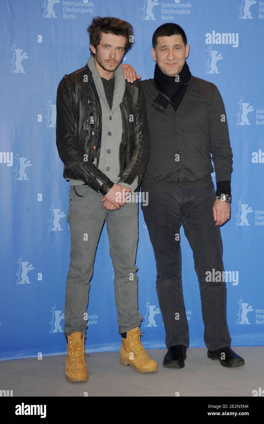 Grigory Dobrygin and Sergei Puskepalis during a photocall for 'How i ended this summer' as part of the 60th Berlin Film Festival at the Grand Hyatt Hotel in Berlin, Germany on February 17, 2010. Photo by Nicolas Briquet/ABACAPRESS.COM Stock Photo