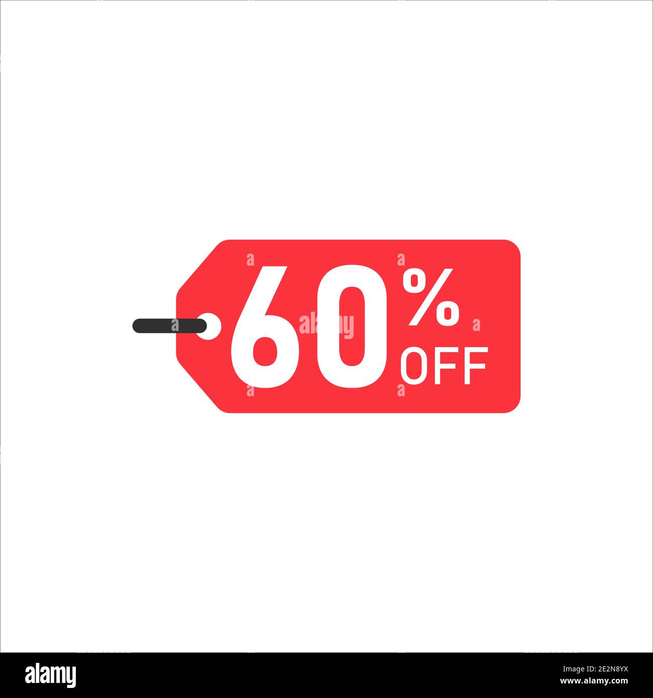 Sign 60 percent off Stock Vector Images - Alamy