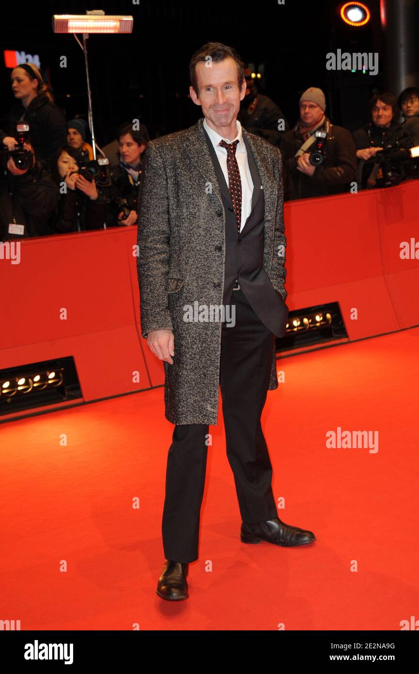 Ulrich Matthes pose for photographers on the red carpet for the awards ceremony of the 60th Berlinale Film Festival in Berlin, Germany on February 20, 2010. Photo by Nicolas Briquet/ABACAPRESS.COM Stock Photo