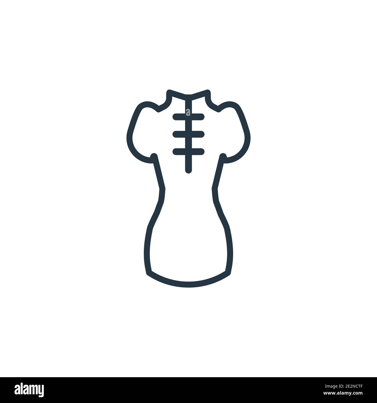 Cheongsam outline vector icon. Thin line black cheongsam icon, flat ...