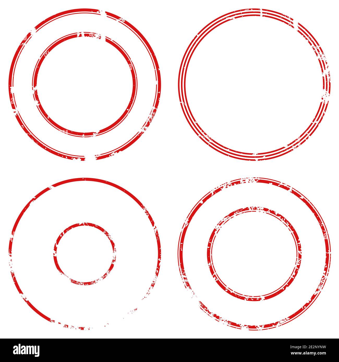 Thin Stamps Grunge18 7 Stock Vector