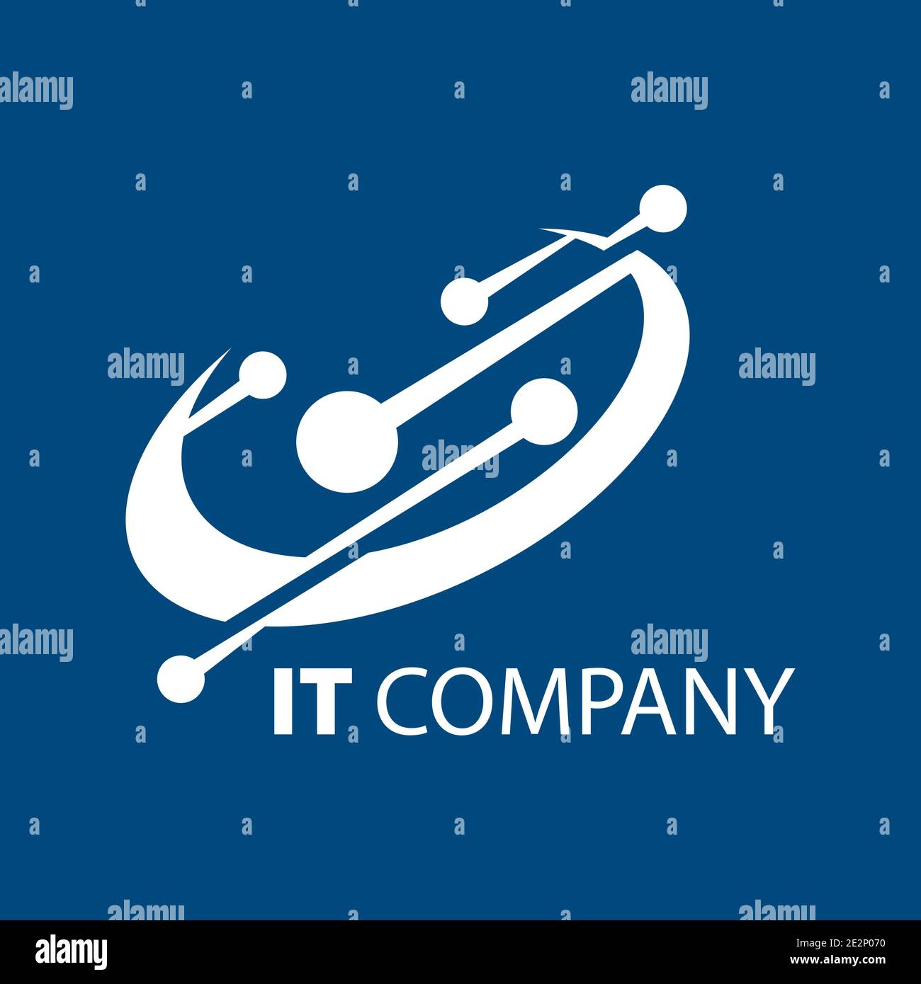 Vector logo of an it company Stock Vector Image & Art - Alamy