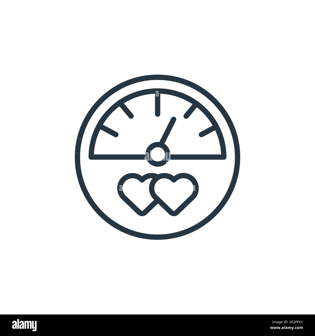 Digital barometer icon outline style Royalty Free Vector