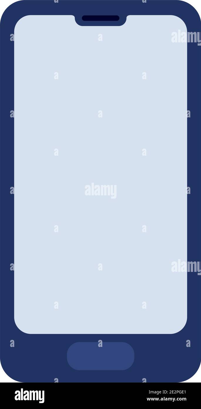smartphone on a white background Stock Vector Image & Art - Alamy