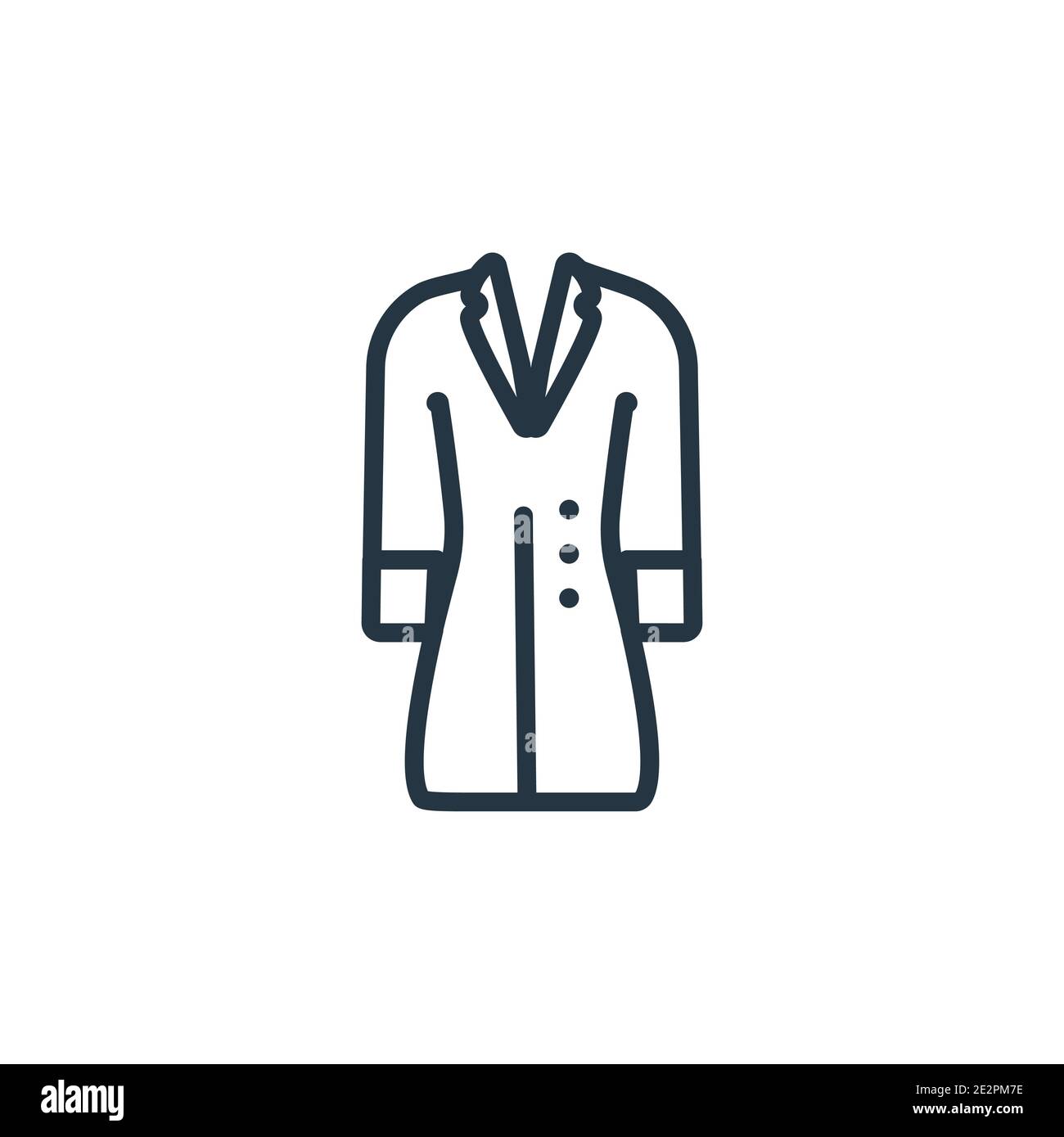 black thin trench coat