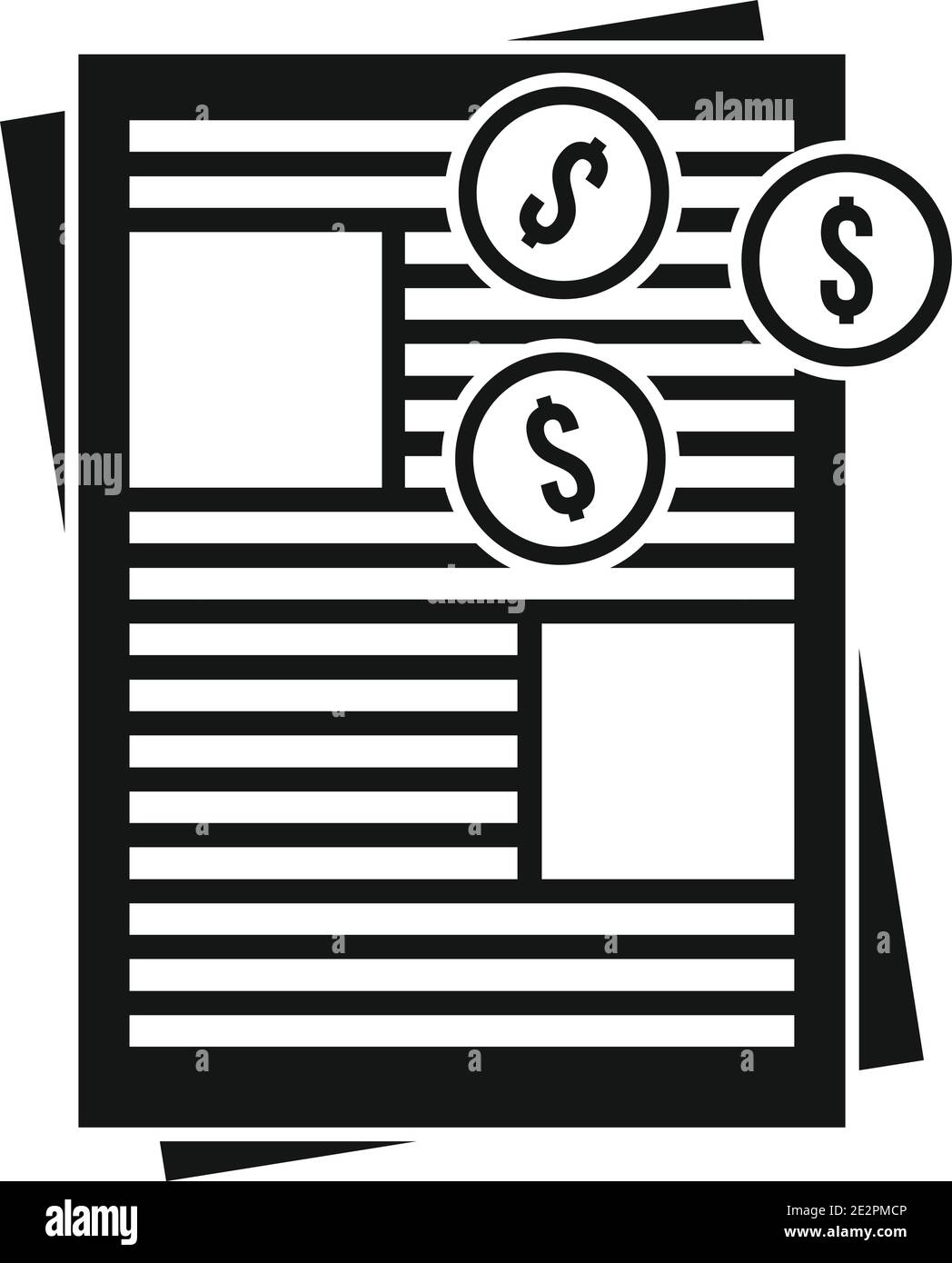 Estimator money paper icon, simple style Stock Vector Image & Art - Alamy