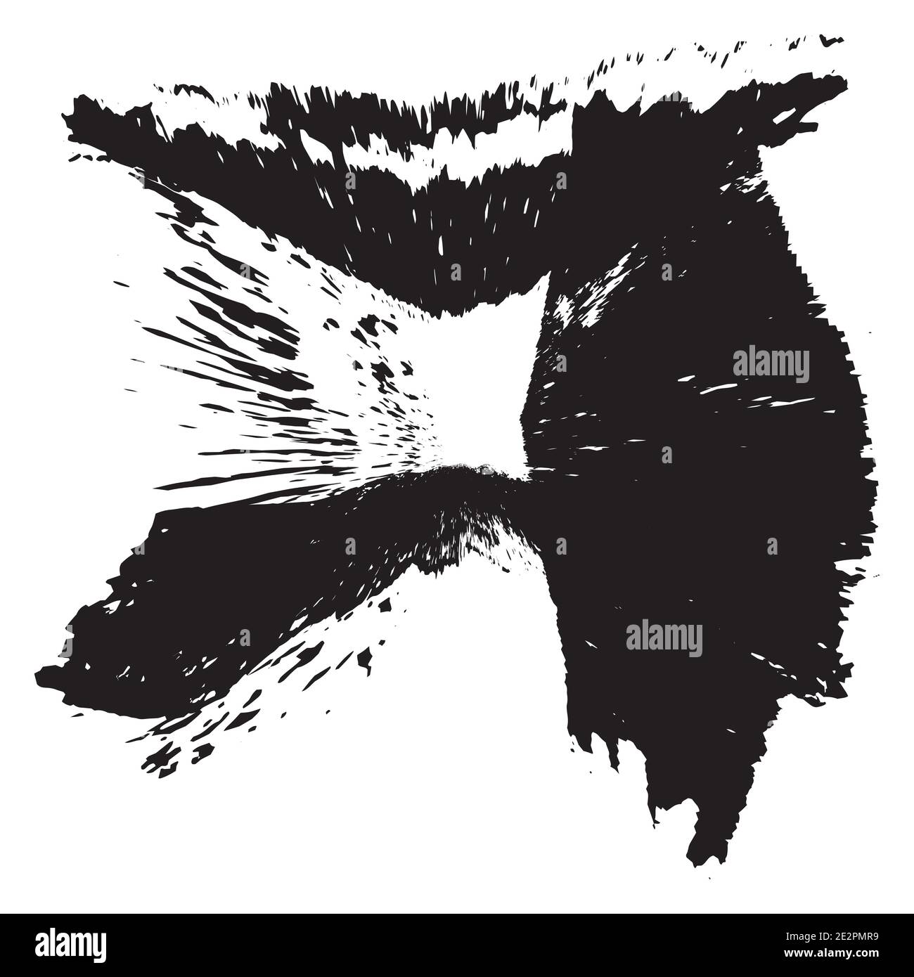 Stroke Brush Grunge Set22 Stock Vector