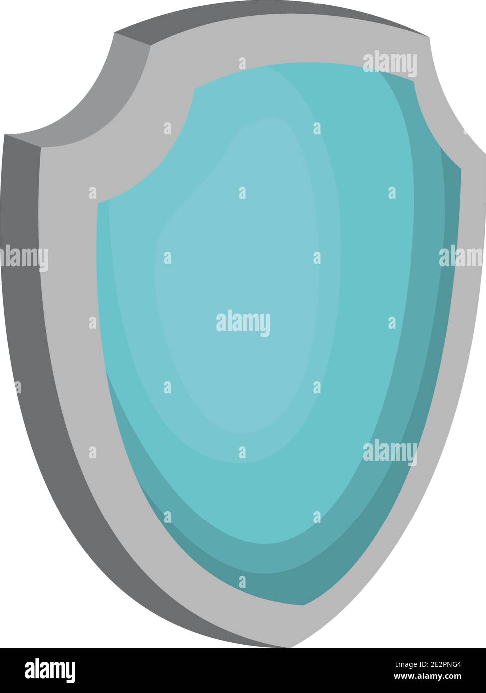shield with a blue color on a white background Stock Vector Image & Art ...
