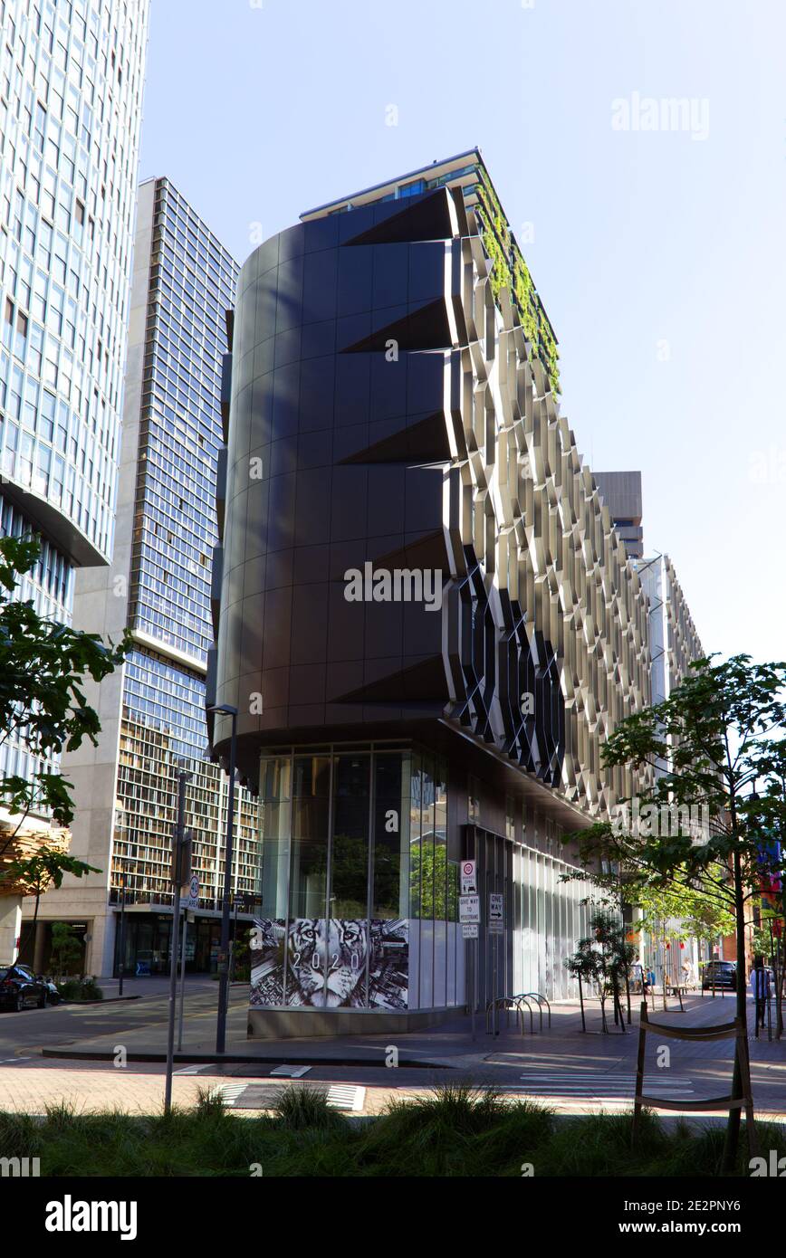 A residential apartment complex located in Chippendale Sydney New South Wales Australia Stock Photo