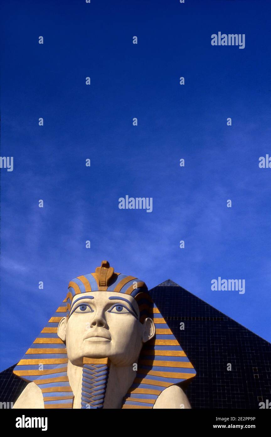 Luxor Hotel on the Strip in Las Vegas, Nevada Stock Photo Alamy