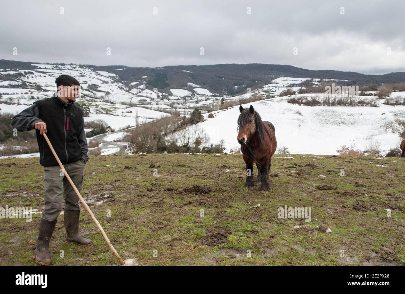 Burguete horse hires stock photography and images Alamy