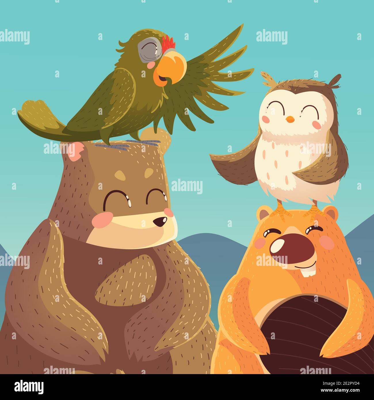 Cartoon Animal, cartoon animal, wildlife, cartoon, animal png