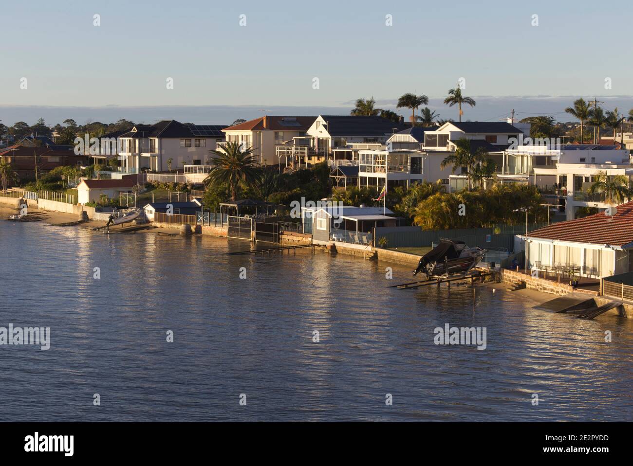 Luxury waterfront houses on the River Southerland Shire Sydney