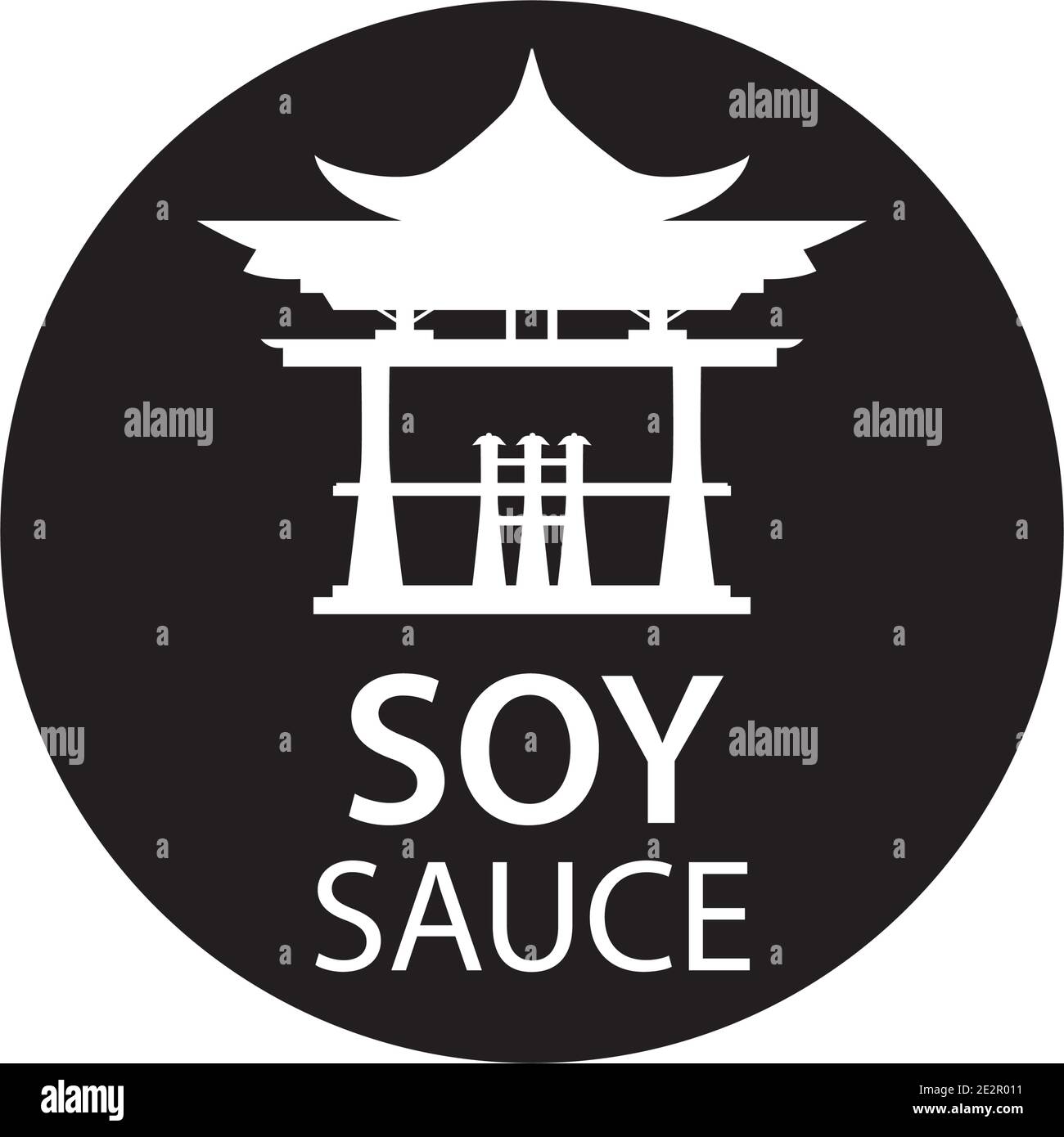 vector logo of soy sauce Stock Vector Image & Art Alamy