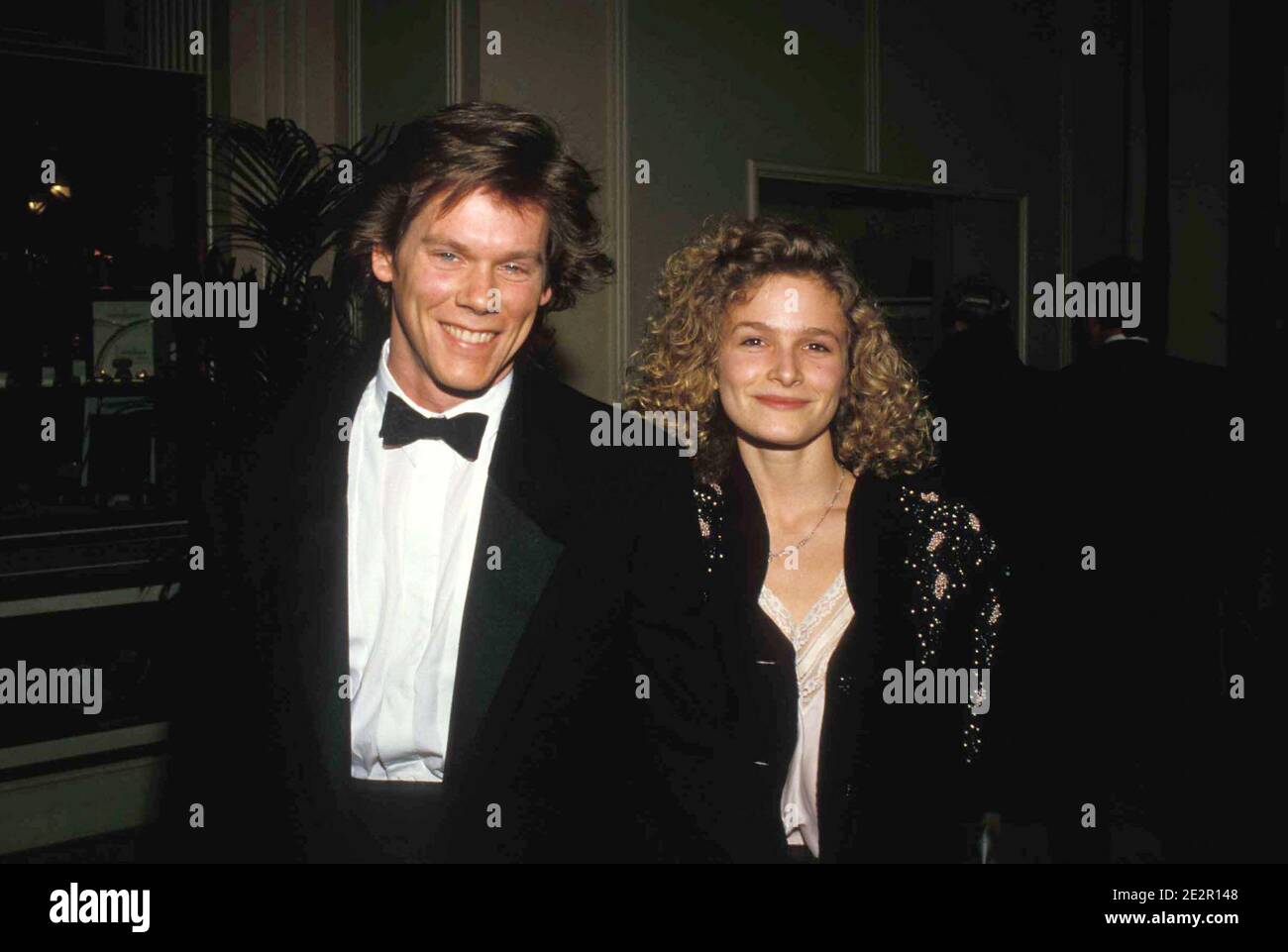 Kyra Sedgwick And Kevin Bacon 01-1988 Credit: Ralph Dominguez/MediaPunch  Stock Photo - Alamy
