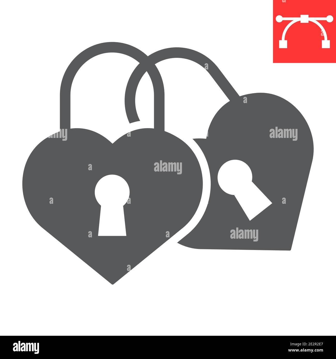 Bridge love locks Stock Vector Images - Alamy