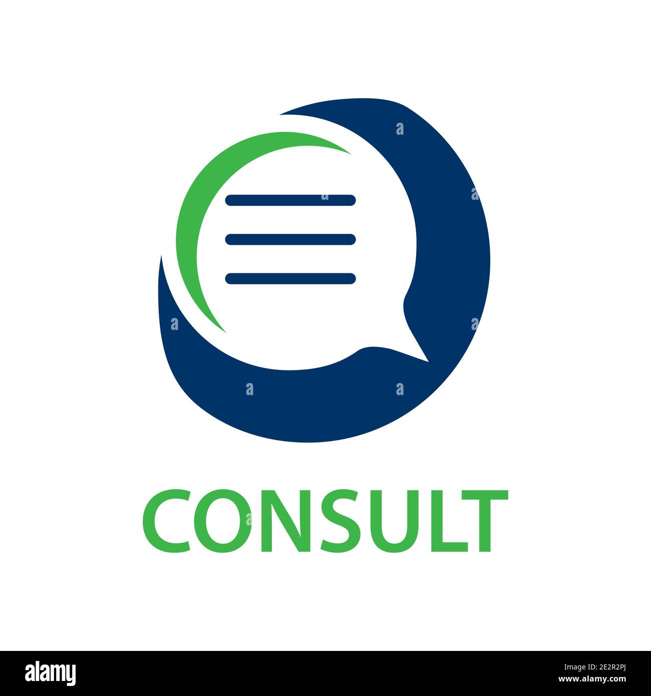 Vector logo of the consulting service Stock Vector Image & Art - Alamy