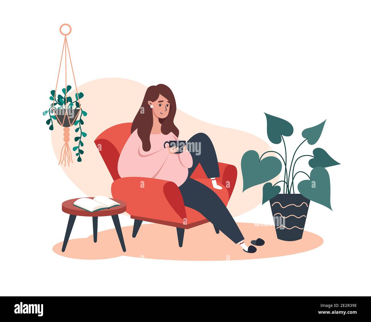 Resting room Stock Vector Images - Alamy