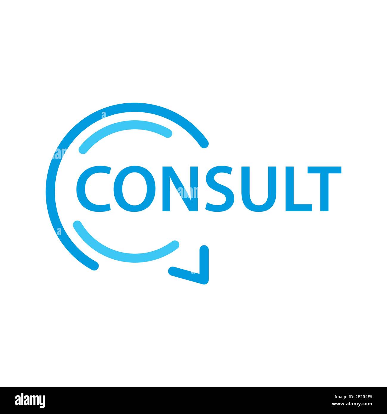 Vector logo of the consulting service Stock Vector Image & Art - Alamy