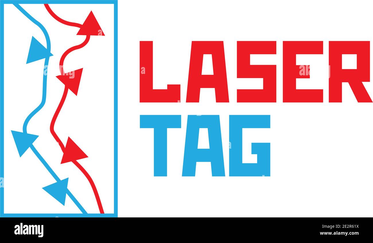 vector logo for laser tag Stock Vector Image & Art Alamy