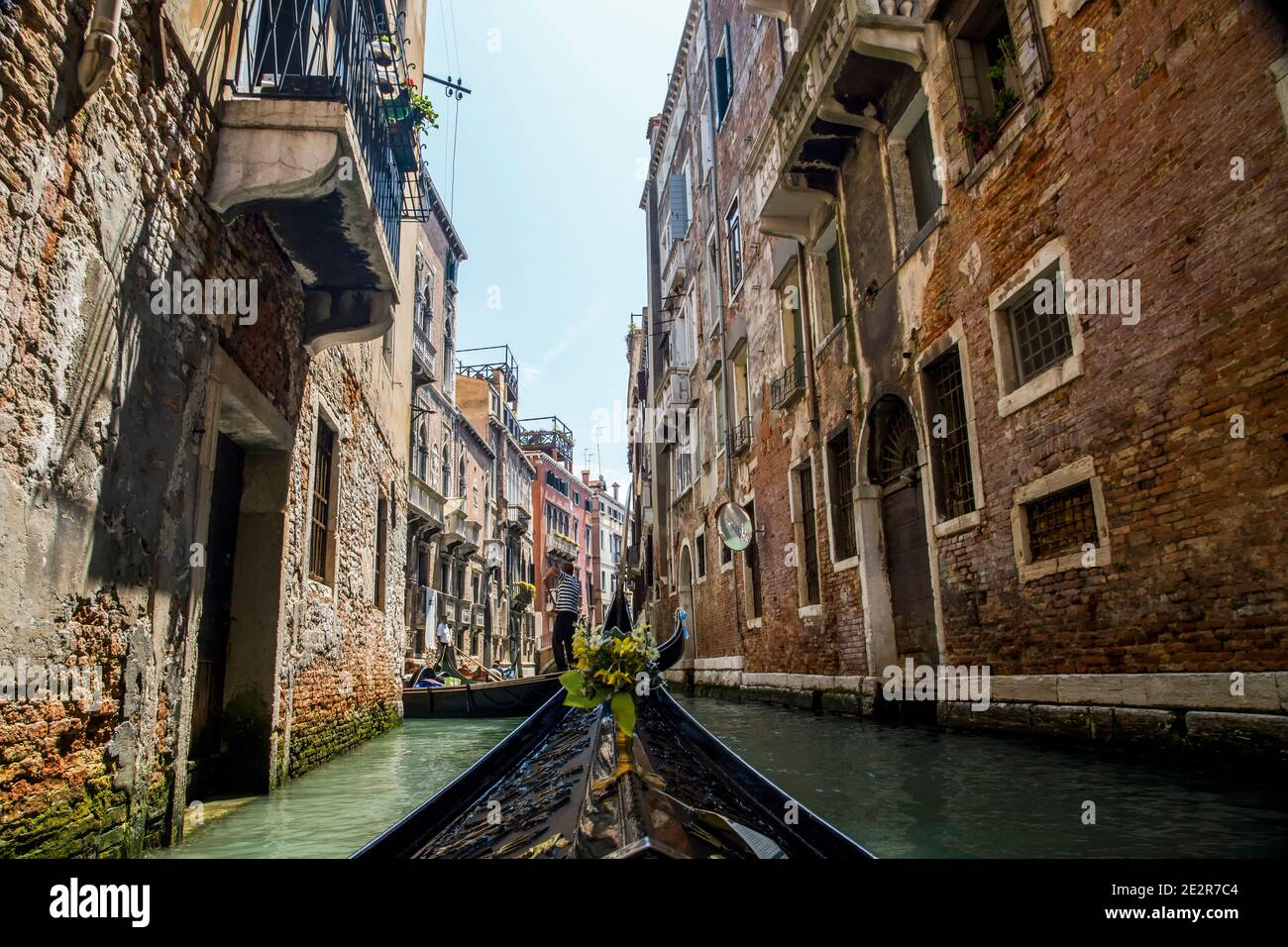 Gondola ride through canals hi-res stock photography and images - Alamy