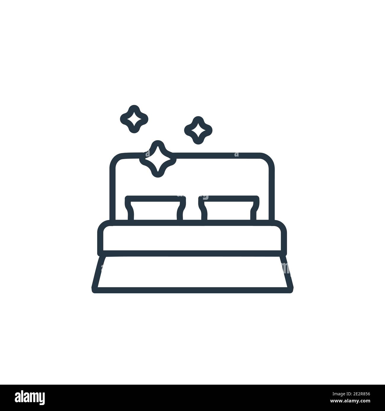 Clean room outline vector icon. Thin line black clean room icon, flat