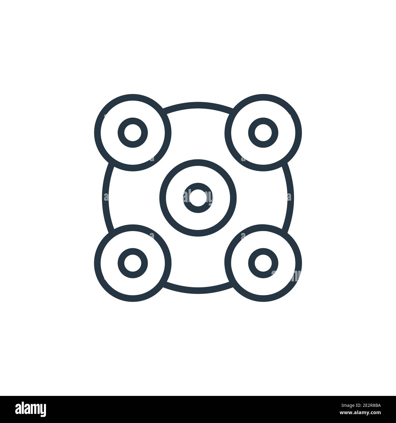 Ar camera outline vector icon. Thin line black ar camera icon, flat ...