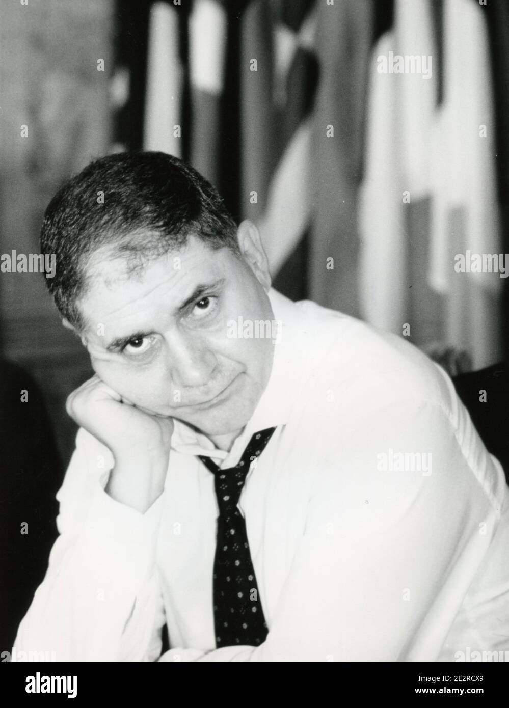 Italian academic and politician Rocco Buttiglione, 2000s Stock Photo