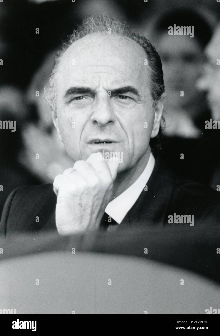 Italian politician and enterpreneur Mario Pescante, 2000s Stock Photo