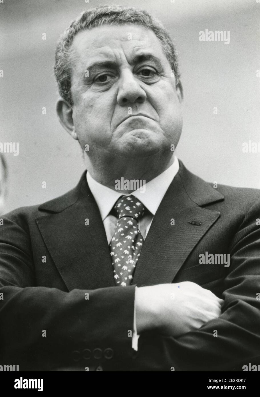 Italian lawyer and politician Cesare Cursi, 2000s Stock Photo Alamy