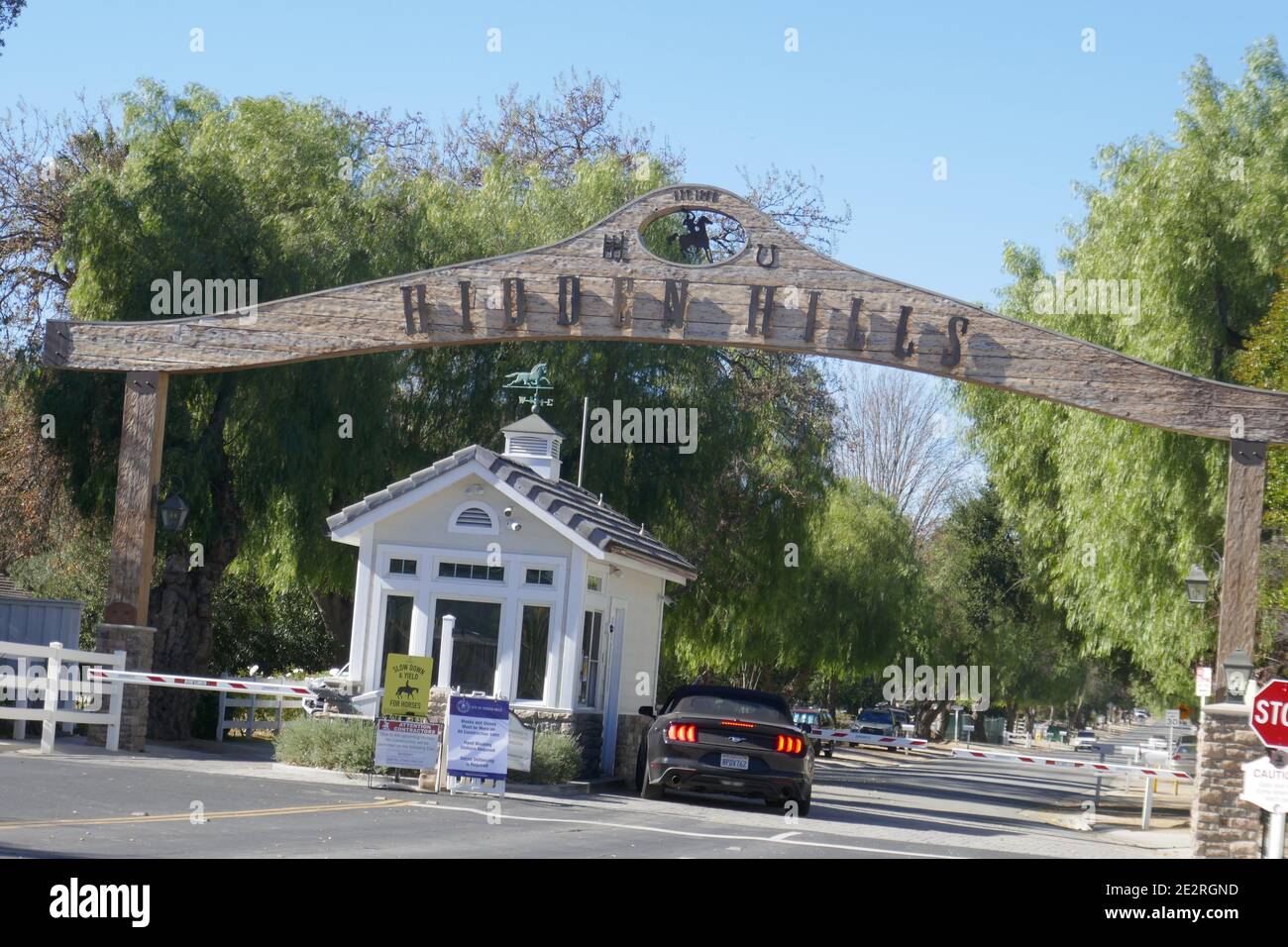 Hidden Hills, California, USA 14th January 2021 A general view of ...