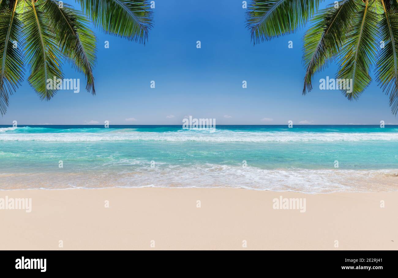 Ocean landscape tropical beach hi-res stock photography and images - Alamy