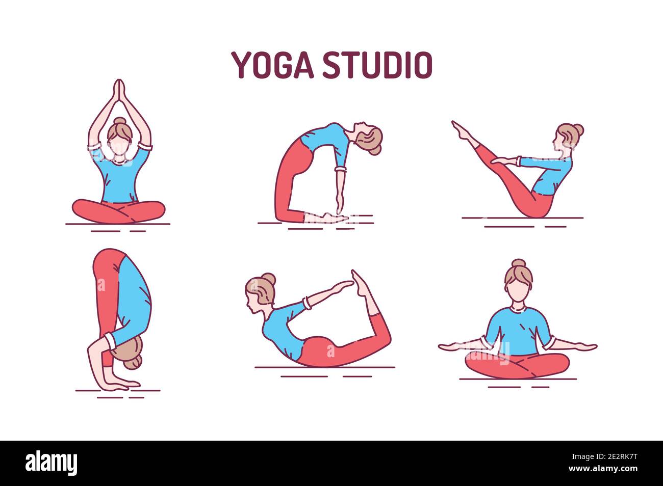 Yoga Asana Vector Art, Icons, and Graphics for Free Download