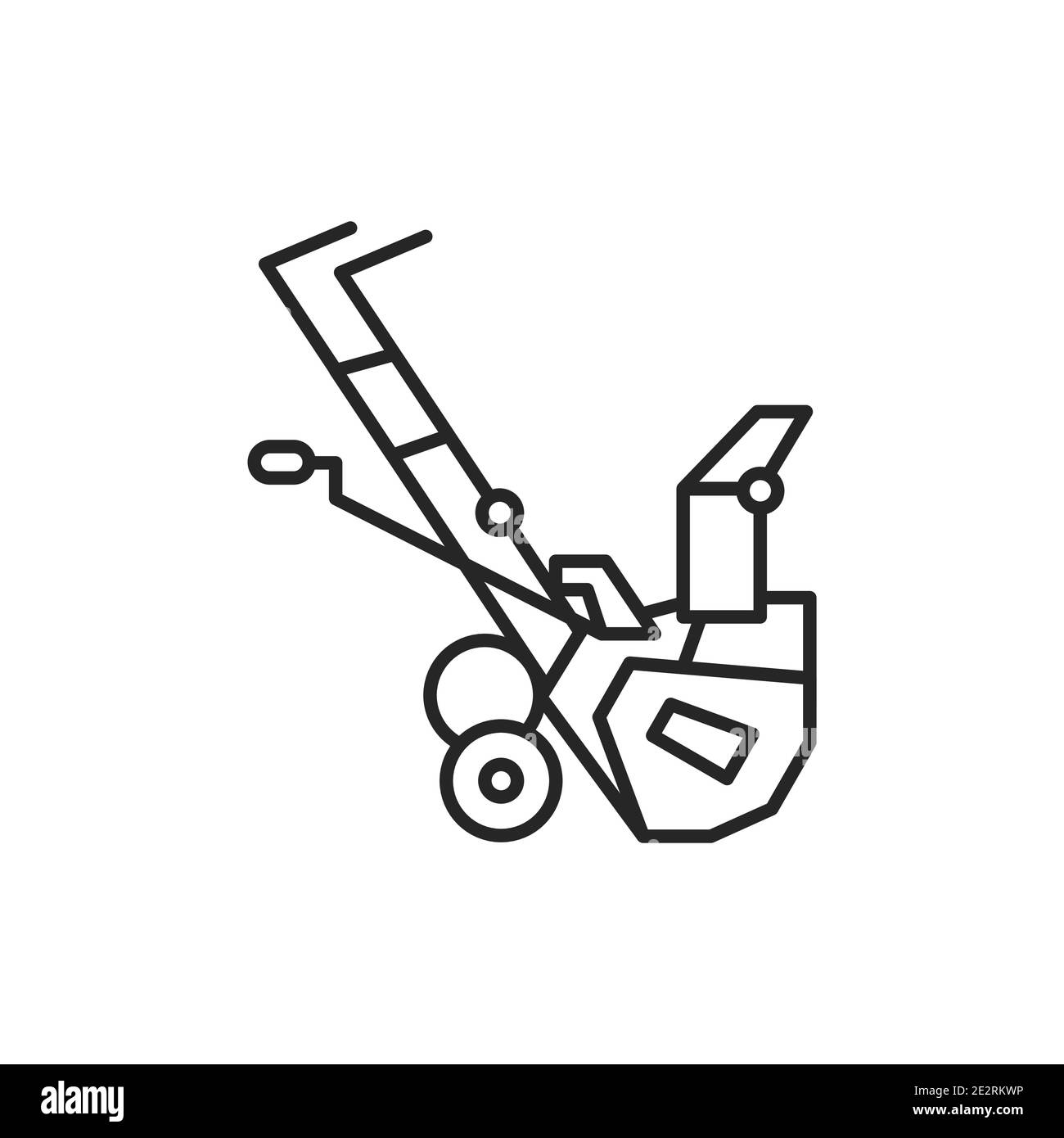 Snow blower repair Stock Vector Images Alamy