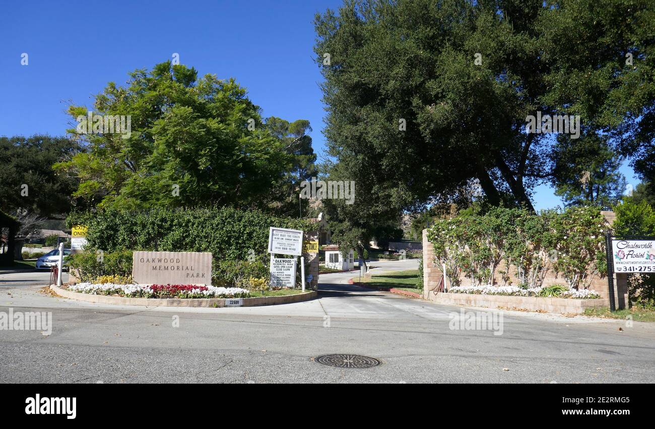 Chatsworth, California, USA 14th January 2021 A general view of Oakwood