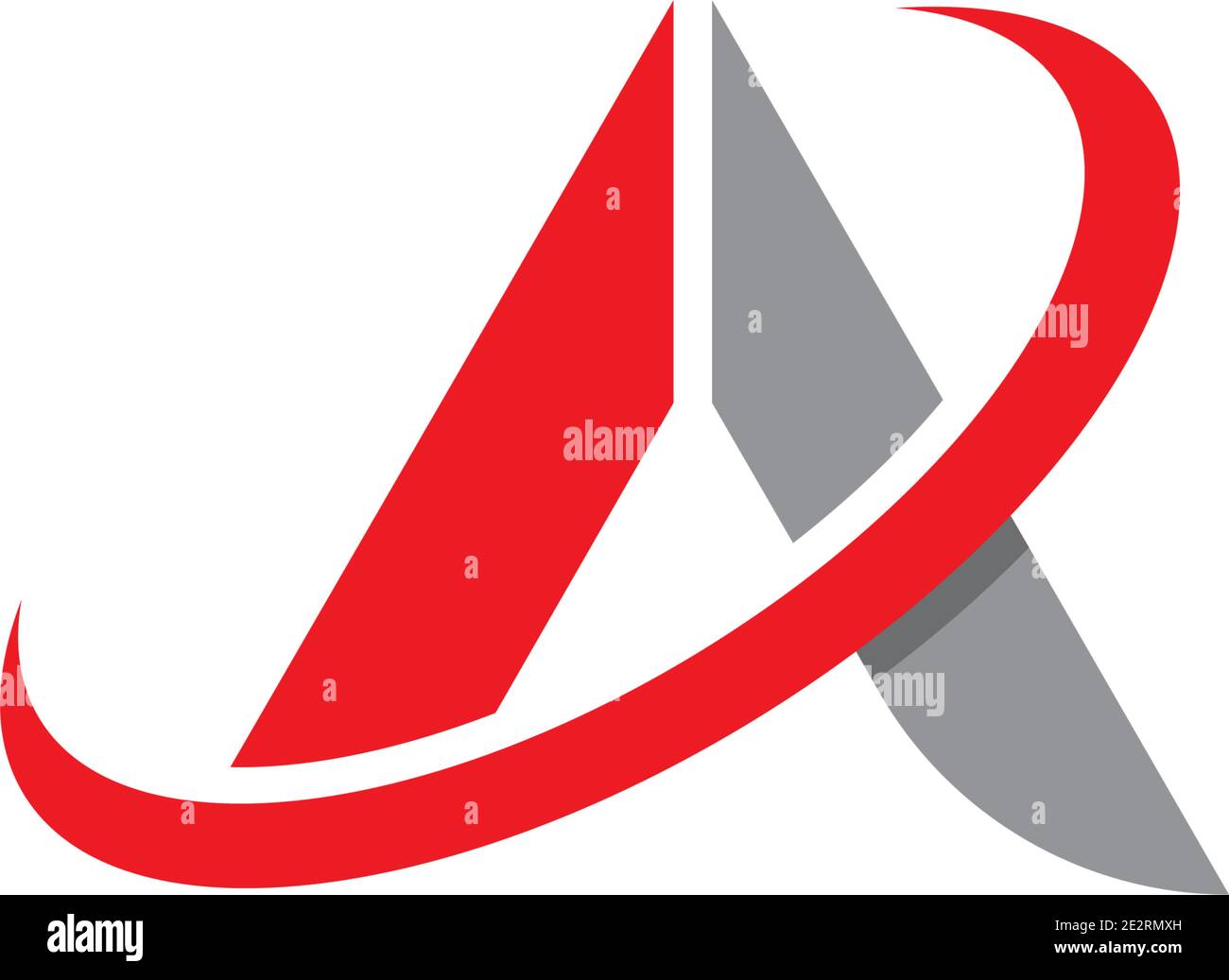 A Letter Logo Business Template Vector icon Stock Vector Image & Art ...