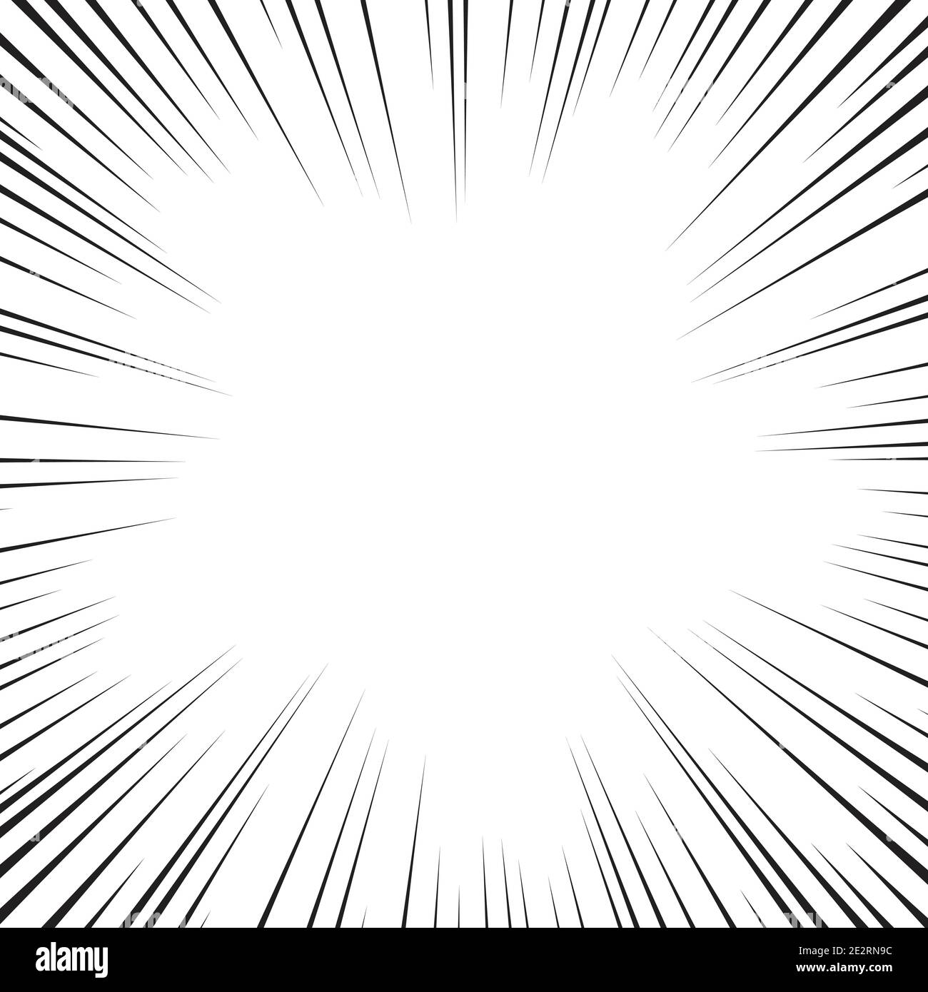 Comic book white and black radial lines background. Superhero action,  explosion background, manga speed frame, vector illustration Stock Vector  Image & Art - Alamy