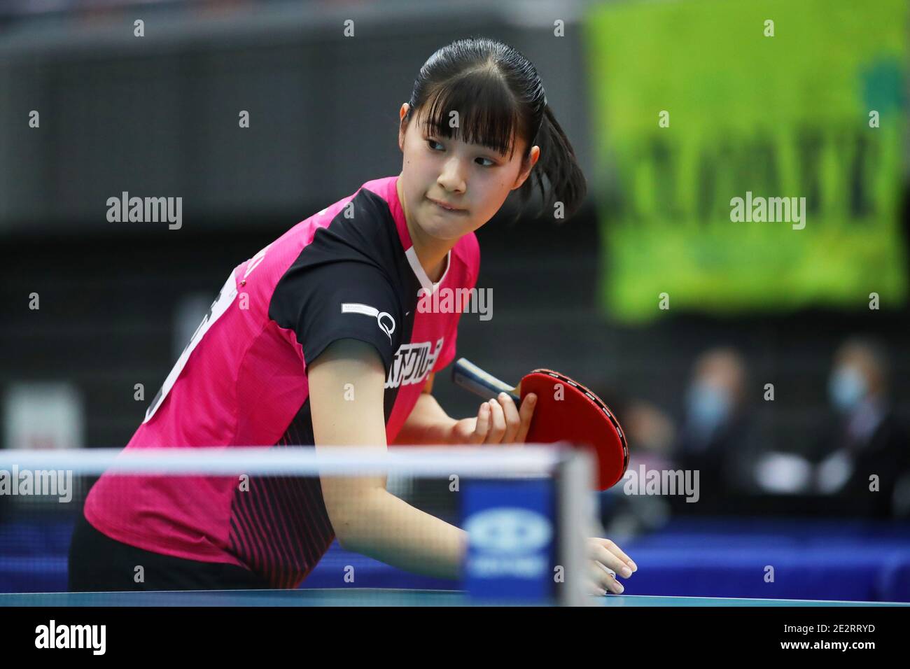 Osaka, Japan. 15th Jan, 2021. Miyu Nagasaki Table Tennis All Japan