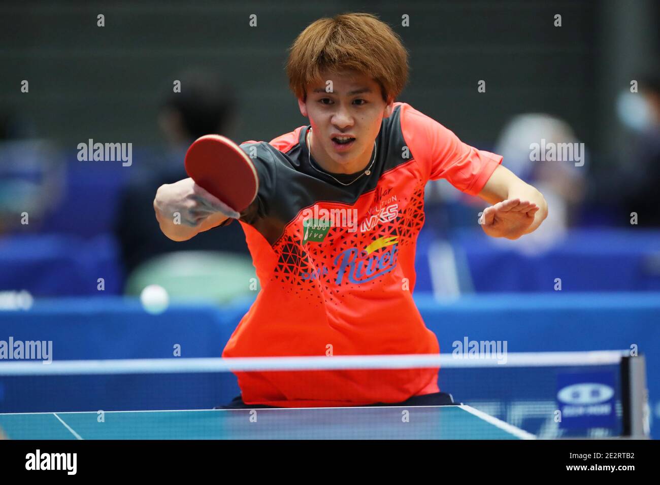 Osaka, Japan. 15th Jan, 2021. Hibiki Tazoe Table Tennis All Japan