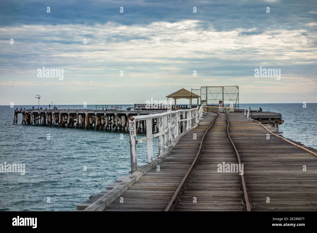 One Mile Jetty, Carnarvon, Western Australia Stock Photo Alamy